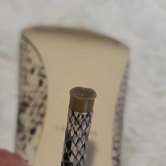 Cole Haan | snake skin heel | sz 9 - Picture 8 of 13